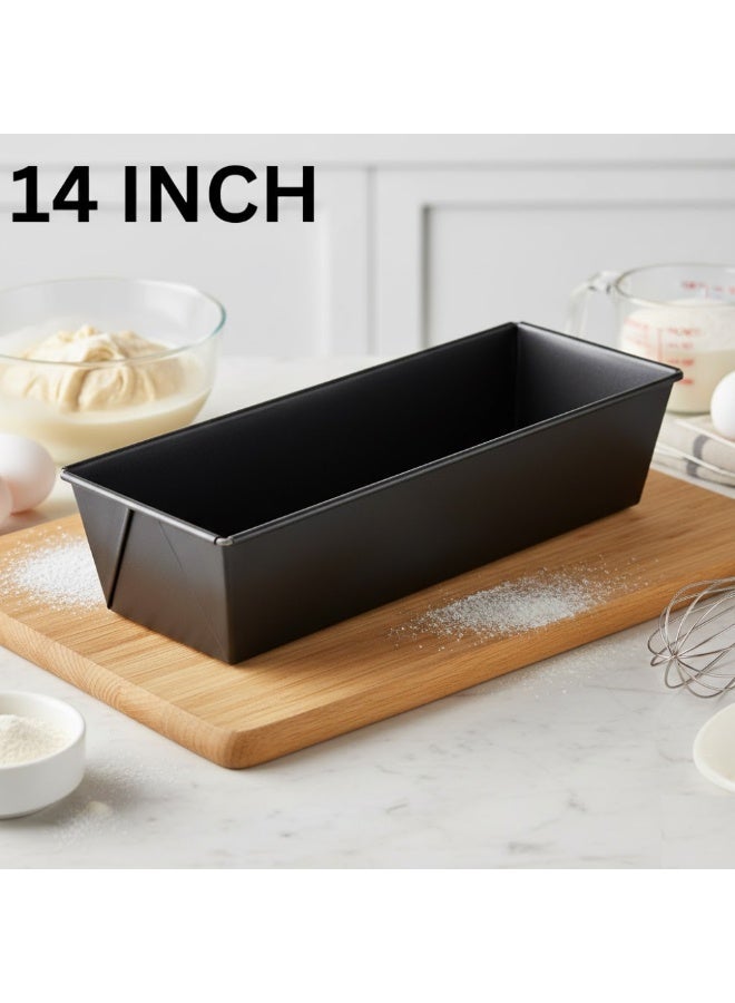 AMM 14‑Inch Non-Stick Loaf Pan – Heavy Duty Bread & Cake Baking Tin for Homemade Treats - Image 1